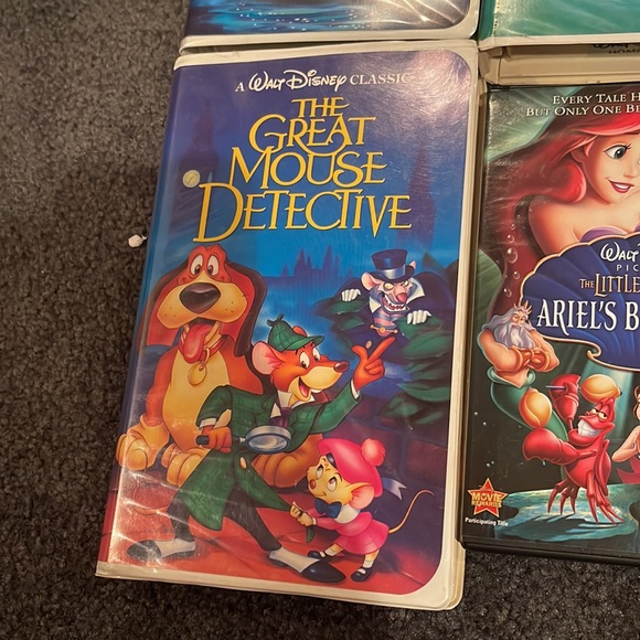 Disney Movies VHS and DVD Lot of 6 with 3/6 Black Diamond VHS - Picture 5 of 7